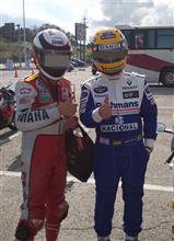2018最後に贈る夢の奇跡の2ショット❗️91F1 セナ✨&91WGP500 91シャインレイニー🌠 in Racer Replica Big Festival2018秋 2018最後に贈る夢の奇跡の2ショット❗️91F1 セナ✨&91WGP500 91シャインレイニー🌠 in Racer Replica Big Festival2018秋