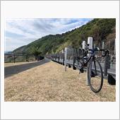新しい靴でサイクリング
