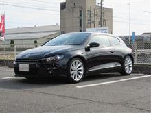 サスペンション交換...VWシロッコ　H&amp;Rサスペンション　これで更にスタイリッシュに