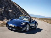 ポルシェ新型「９１１カブリオレ」登場　低重心化でより優れた重量配分を実現