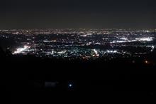 夕方出発で夜景と晩御飯