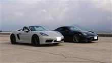 718ボクスターPDKと981ケイマンGTS6MT試乗オフ 718ボクスターPDKと981ケイマンGTS6MT試乗オフ