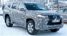 2019 Mitsubishi Pajero Sport Facelift Spied ・・・・