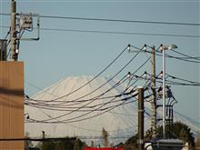 今朝の富士山 2019/01/18