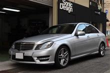 メルセデスベンツCクラス（W204）にソニックプラスの取付しました