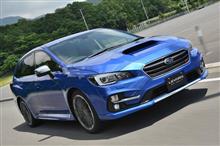 スバル・レヴォーグ・STI SPORTを横目に