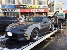 クルーズ ロードスターＲＦ アライメントへ！