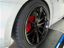 ボルクレーシングG25にPOTENZA S007Aを装着！ スポーツカーはテンション上がります。