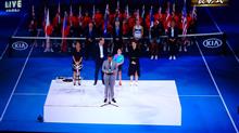 やったー！　大坂　全豪優勝だ！