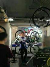 雪だと自転車はダメですねぇ…