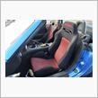 RECARO SR-3 TOMCAT BLACK/RED