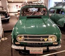 ルノー4、水彩画とフランス車・・・アウトガレリアルーチェ・・・永島譲二の世界
