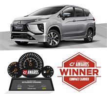 Mitsubishi XPANDER is C! Awards’ Best Compact Carrier ： Philippine ・・・・