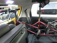 N-ONEに自転車を積んでみる