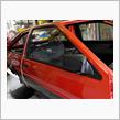 AE86 後期3ドア レビンGT-V コンプリートカー製作 その32「ドア組付」