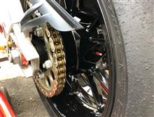 暖かくなったのでバイク整備です