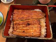 家内と鰻を食べに‼️