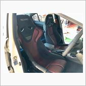 美しい!! 運転席にフルバケRECARO RS-G、そして助手席にセミバケSR-7F 美しい!! 運転席にフルバケRECARO RS-G、そして助手席にセミバケSR-7F