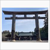 カイエンで吉野神宮に行って来 ...