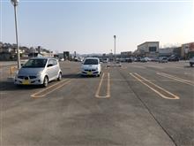 駐車場は広いのに...😅