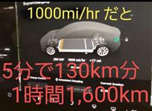 5分で130km、1時間で1600kmのテスラ新型充電器 5分で130km、1時間で1600kmのテスラ新型充電器