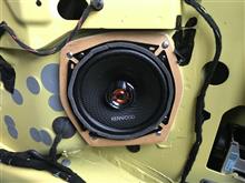リアスピーカー交換