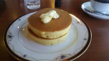 角のあるホットケーキ・・・めだか