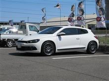 トータルアライメント調整..VWシロッコ　気になる事は解決しないと...