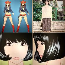 インプで江口寿史イラストレーション展に行く