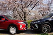 平成最後の三菱車を見ながら桜を愛でる会に行ってきました♪