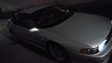 洗車:夜も混んでた