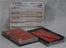 38年前の日産部品カタログで2000円だったエアエレメントを５個で2200円で売ってた(^^♪