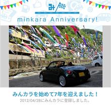 祝・みんカラ歴7年！