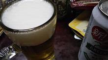 またまた、缶ビールで細かい泡で美味しく飲むやり方で