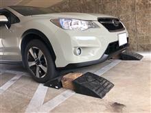 XV くんを15センチ上げてアルミテープを貼ってみました