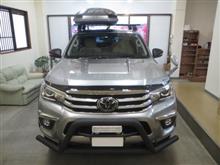 トヨタ ハイラックスレボリューション(特注仕様)、採寸&装着確認(完成) トヨタ ハイラックスレボリューション(特注仕様)、採寸&装着確認(完成)