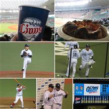 野球観戦（埼玉西武vs広島）