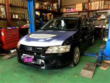 エボ７ ＡＴ車ターボ交換！