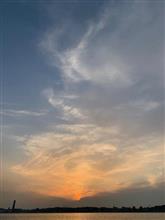 レトロな夕陽を・・ レトロな夕陽を・・