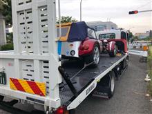 ゼロワン 2回目の積車…