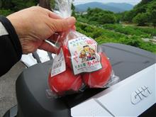 山間部周遊ショートコース・・・加子母のトマトを買って雨に降られる (&gt;_&lt;)