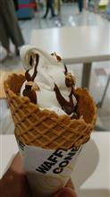 マクドナルドのワッフルコーン