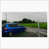 雨で良かった(笑)