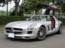 今日の車（ＡＭＧ ＳＬＳ）