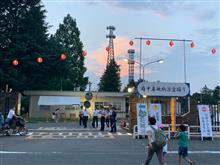 府中基地納涼盆踊りに行ってきました。