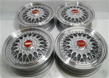 BBS-RS(328)16インチ/インリム交換100-4Hピッチ加工バレル研磨フルパウダーコート BBS-RS(328)16インチ/インリム交換100-4Hピッチ加工バレル研磨フルパウダーコート