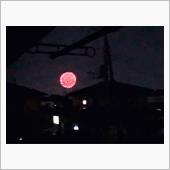 花火大会が見えたよ