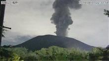 浅間山に噴火警戒レベル３