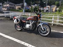 GS750E 早朝ツーリング