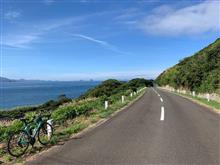 ロードバイクで生月島一周。